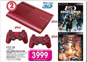 PS3 500GB Red Bundle