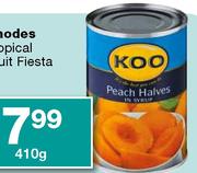 Koo Peach Slices/Halves-410gm
