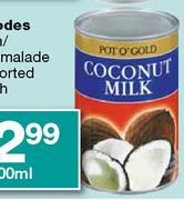 Pot 'O Gold Coconut Milk/Light-400ml