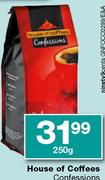 House Of Coffees Confessions Ground Coffee-250gm