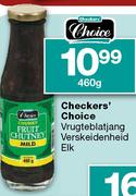 Checkers Choice Vrugteblatjang-460gm