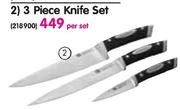 Scanpan 3 Piece Knife Set-Per Set