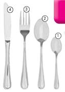 Bistro 6 Pack Table Knives