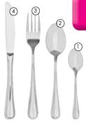 Bistro 6 Pack Table Forks