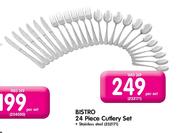 Bistro 24 Piece Cutlery Set-Per Set