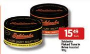 Saldanha Flaked Tuna In Brine Assorted-185g Each