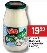 Crosse & Blackwell Mayonnaise Lite-790Gm