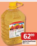 Sunfoil Sunflower Oil 4L