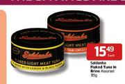 Saldanha Flaked Tuna In Brine-185gm Each
