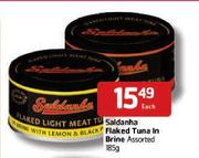 Saldanha Flaked Tuna In Brine Assorted - 185g Each