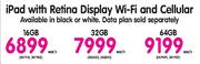 iPad With Retina Display Wi-Fi And Cellular 32GB-Each