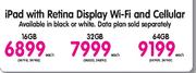 iPad With Retina Display Wi-Fi And Cellular 64GB-Each