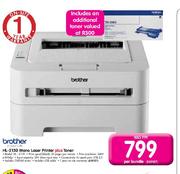 Brother HL-2130 Mono Laser Printer Plus Toner-Each