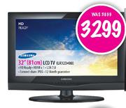 Samsung HD Ready LCD TV-32"(81cm)