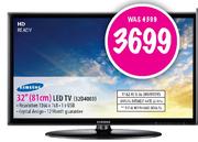 Samsung HD Ready LED TV-32"(81cm)