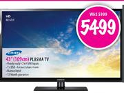 Samsung HD Ready Plasma TV-43"(109cm)
