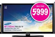 Samsung FHD LED TV-40"(102cm)