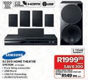Samsung 5.1 DVD Home Theatre System(HT-E450K)-Each