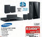 Samsung 5.1 3D BLU-RAY Home Theatre(HTF-4500K)-Each
