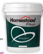 Homestead 5Ltr Roof Paint-Each