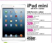 16GB iPad Mini With Wi-Fi+Cellular