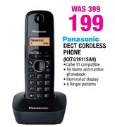 Panasonic Dect Cordless Phone(KXTG1611SAH)