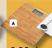 PnP Electric Bamboo Bathroom Scale-Each