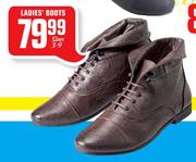 Ladies Boots Sizes 3-9