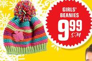 Girls Beanies S-M