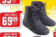 Girls Boots Sizes 9-2