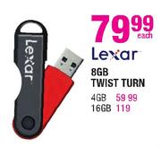 Lexar Twist Turn-8GB