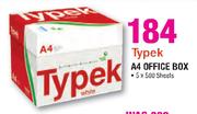 Typek A4 Office Box-5 x 500 Sheets