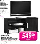 Contempo Plasma TV Stand-1000mm (L) x 395mm (D) x 475mm (H)