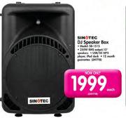 Sinotec DJ Speaker Box-Each