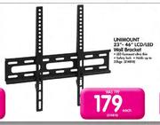Unimount 23"-46"LCD/LED Wall Bracket-Each