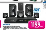 Philips 5.1 3D Blu-Ray Home Theatre-Each