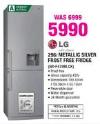 LG Metallic Silver Frost Free Fridge-296Ltr(GR-F429BLCK)