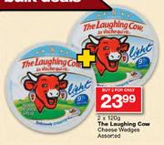 The Laughing Cow Cheese Wedges Assorted-2 x 120g