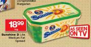 Sunshine D Lite Medium Fat Spread-1kg
