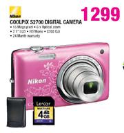 Nikon coolpix S2700 （良品） Special Nikon Coolpix S2700 Digital Camera — m.guzzle.co.za