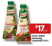 Knorr Salad Dressing Assorted-340ml Each