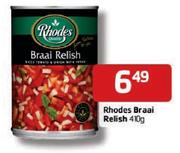 Rhodes Braai Relish-410g