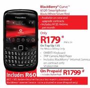 BlackBerry Curve 8520 Smartphone (Black/White/Silver/Red)