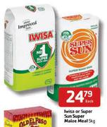 Iwisa or Super Sun Super Maize Meal-5kg Each