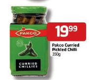 Pakco Curried Pickled Chilli-350gm