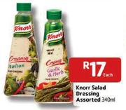 Knorr Salad Dressing-340ml Each