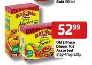 Old El Paso Dinner Kit Assorted - 313g/476g/520g