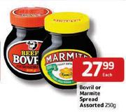 Bovril Marmite Spread Assorted-250g Each