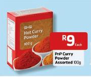 PnP Curry Powder-100g Each