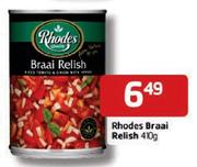 Rhodes Braai Relish 410g